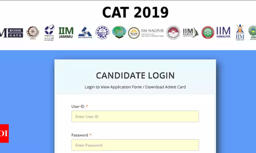 Download CAT Admit Card Online