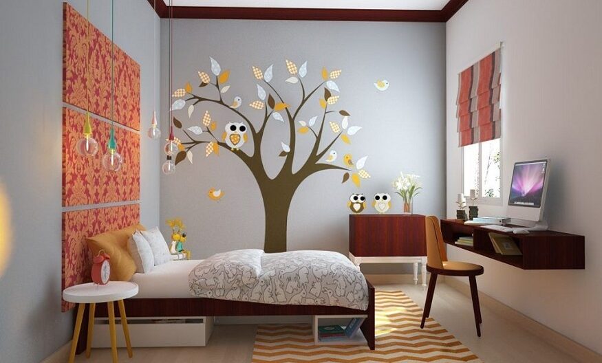 8 Helpful Suggestions for Making use of Wall Decals in Your Bed room