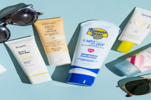 sun cream with 50 SPF